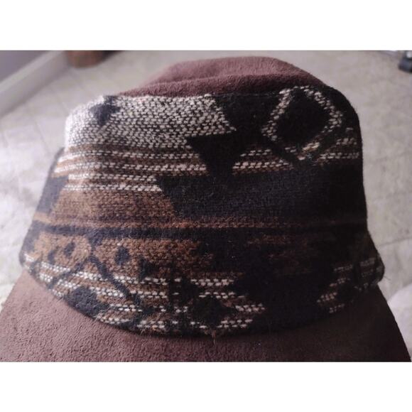 Multi-color Blanket Wool Cadet Cap Hat By Scala Pronto - Picture 3 of 7